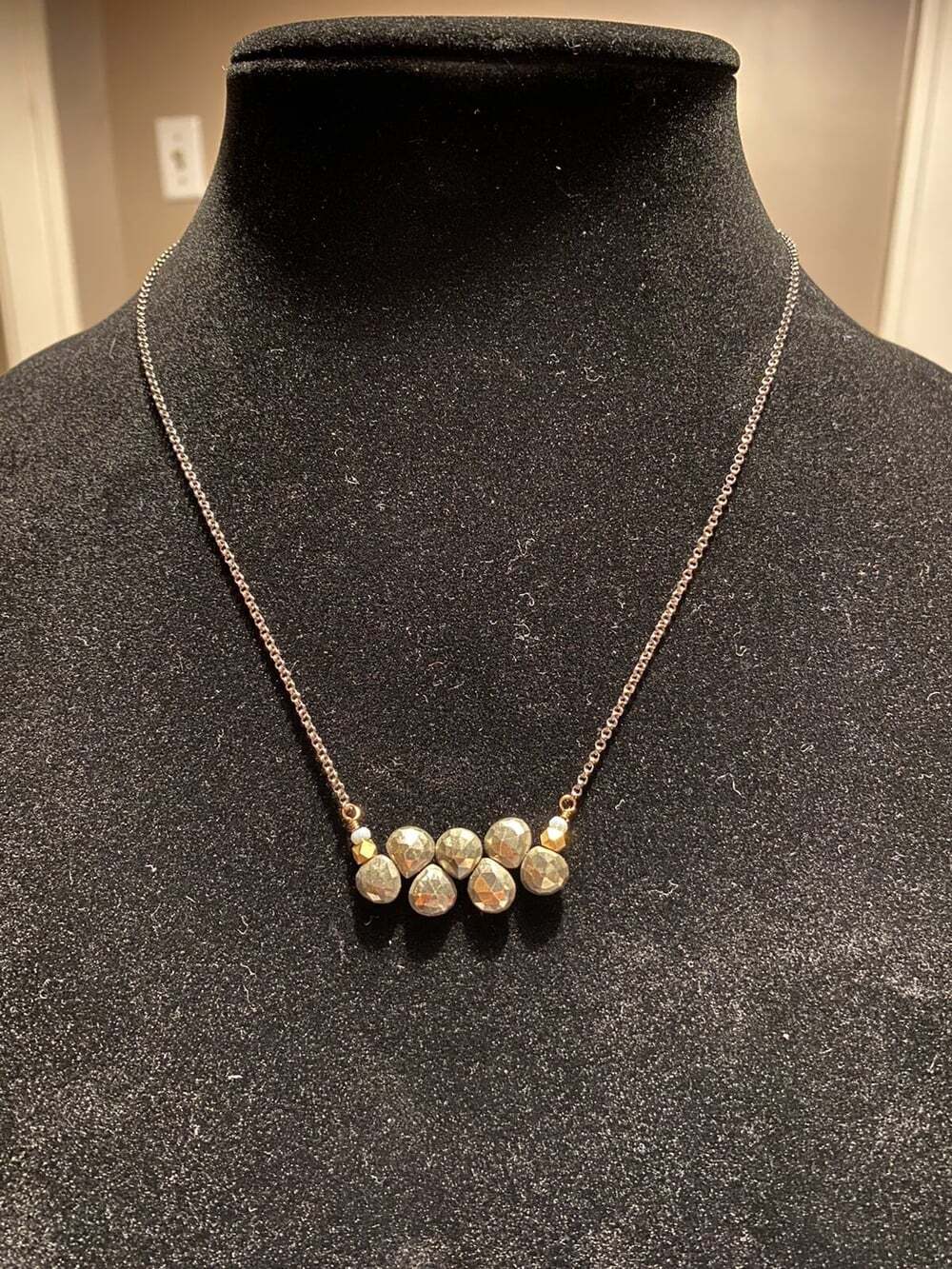 pyrite necklace